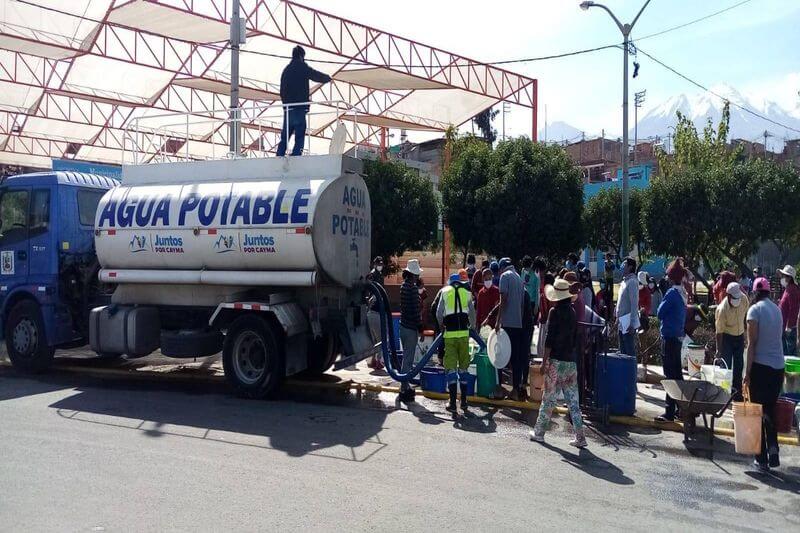 Cisternas de agua potable no cubren toda la demanda de la población.