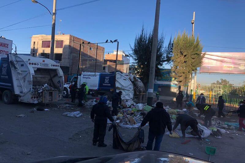 Comerciantes pidieron apoyo al Ejército Peruano y a comuna de Yanahuara.