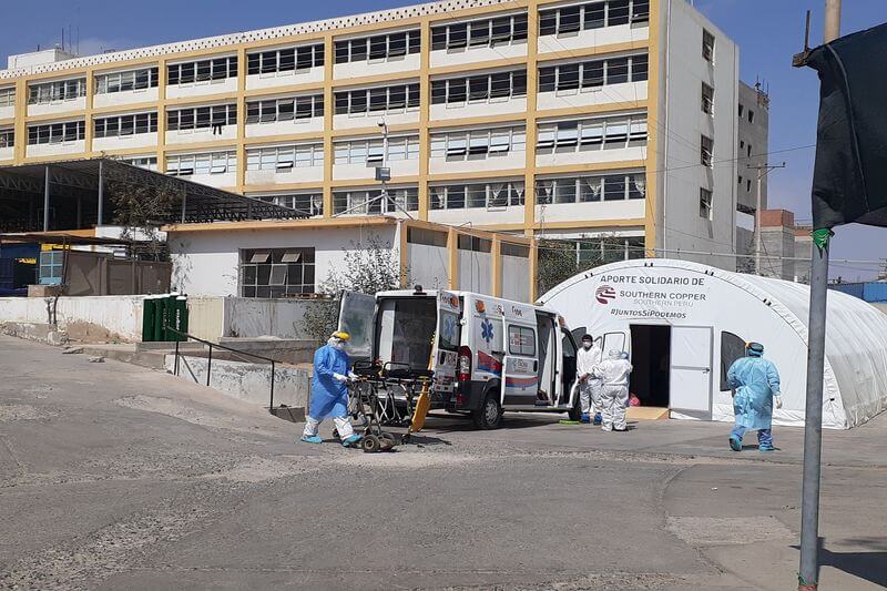 Personal del hospital Unanue no podría trasladarse a Gregorio Albarracín.