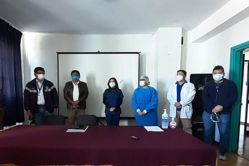 Equipo de profesionales de “Hospital del día” fue presentado ayer.