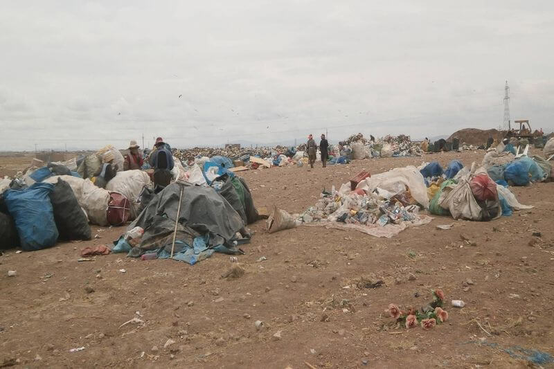 Pobladores sufrieron los daños producto de la contaminación.