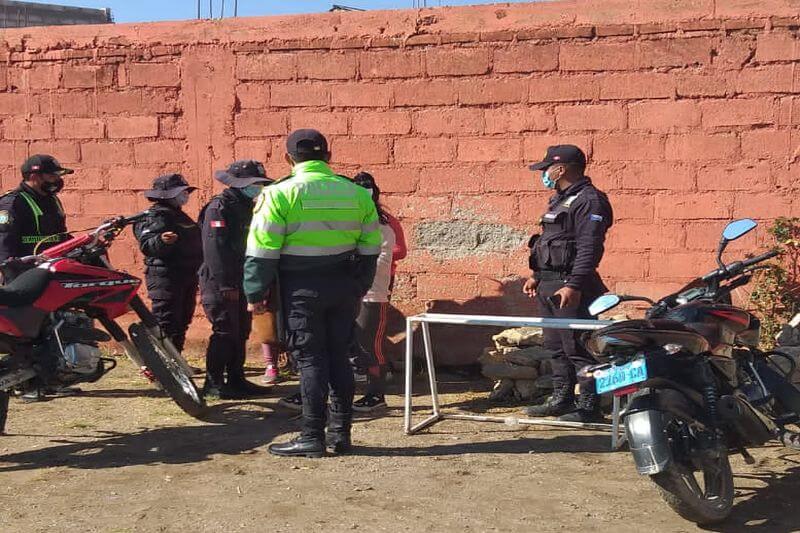 Detenidos fueron trasladados a la Comisaría de Ilave.