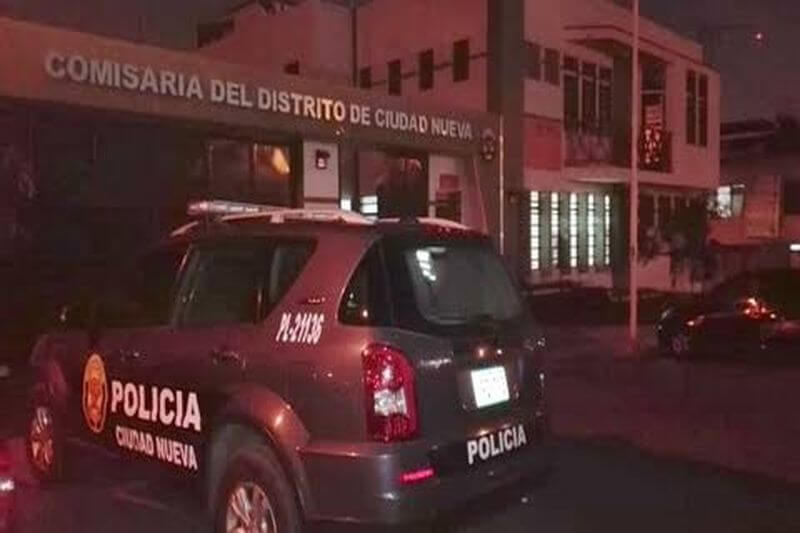 Supuesto agresor quedó detenido en la comsiaría.