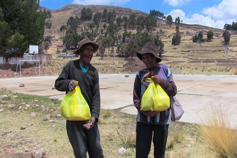 Visitaron barrios y centros poblados de la ciudad de Puno.