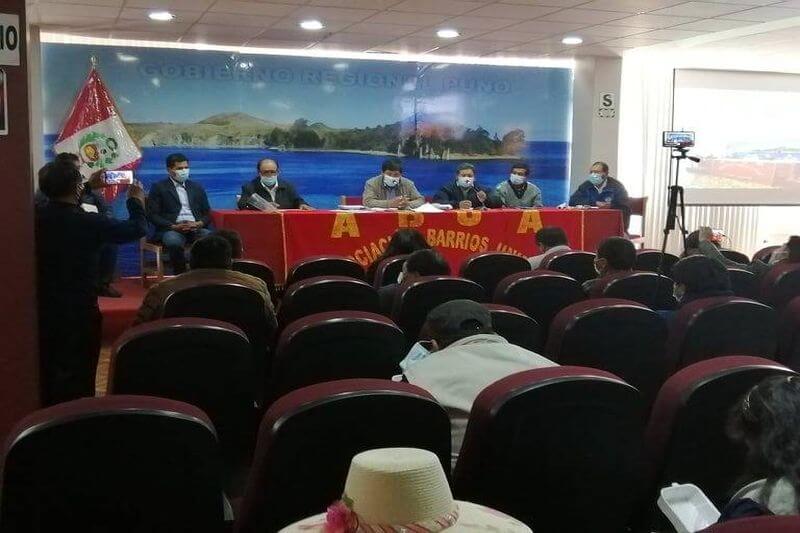 Dirigentes de la cuenca Llallimayo se reunieron.