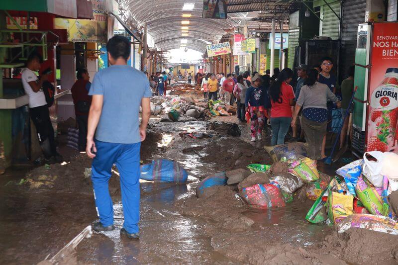 Huaico ocurrido en febrero de este año dejó muerte y destrucción.