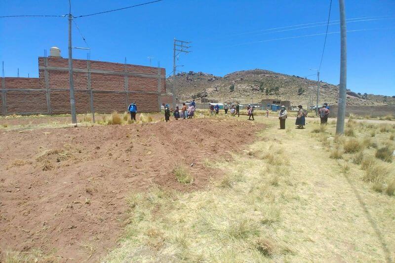 Los moradores temen que se apropien de esas tierras.