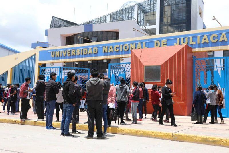 En la UNAJ se cuestionó el proceso de admisión.