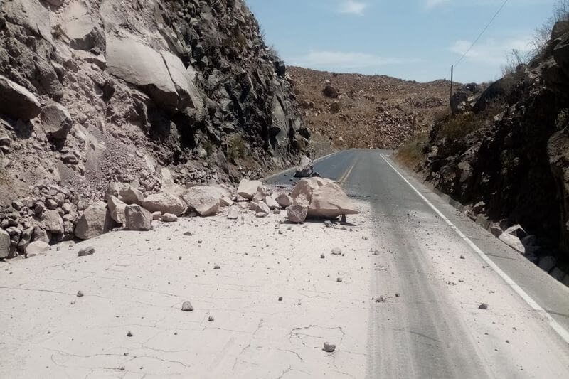 No se registraron daños a la vida de la población. Solo daños a infraestructura.