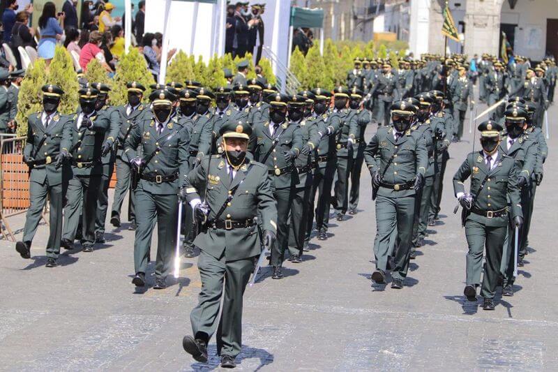 Jefe de la Novena Macrorregión Policial evitó declarar a la prensa.