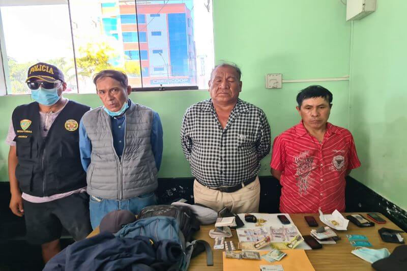 Delincuentes fueron trasladados a la comisaría González Vigil.