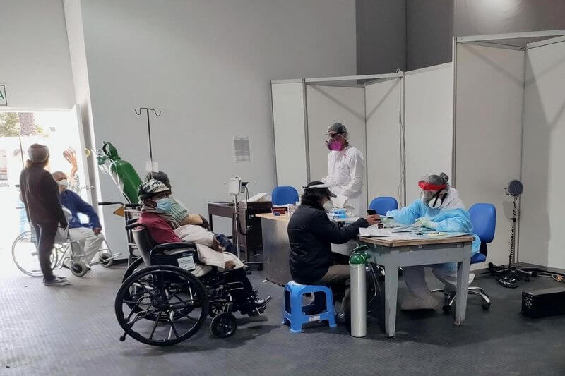 Trabajos en el hospital continúan, pero concluirán antes del segundo pico.