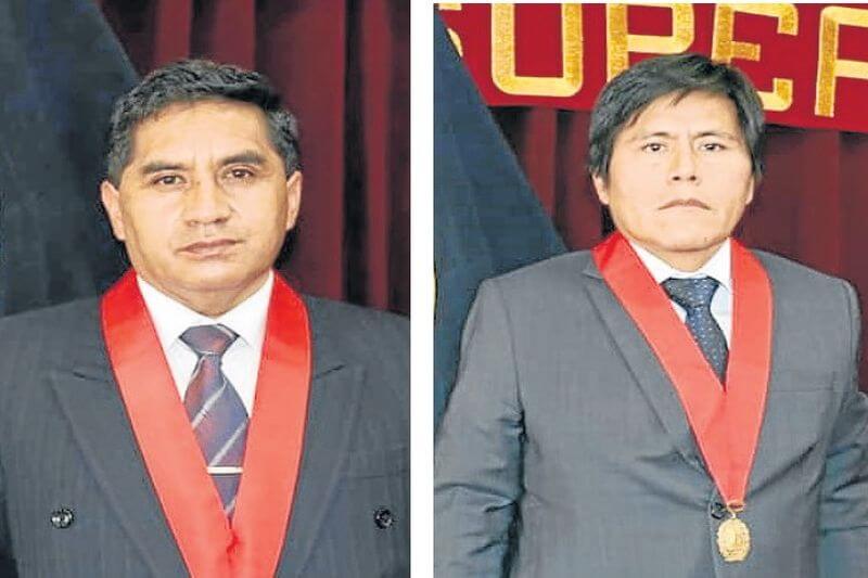 Dr. Pánfilo Monzón y Dr. Juan Francisco Ticona, electos.