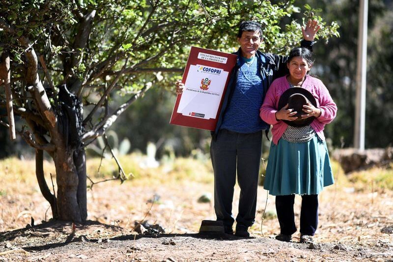 Con la medida se quiere evitar que personas trafiquen con los terrenos.