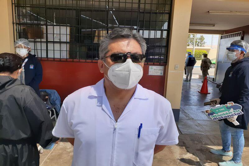 Director de Salud, Oscar Galdos, asegura que plan está listo.