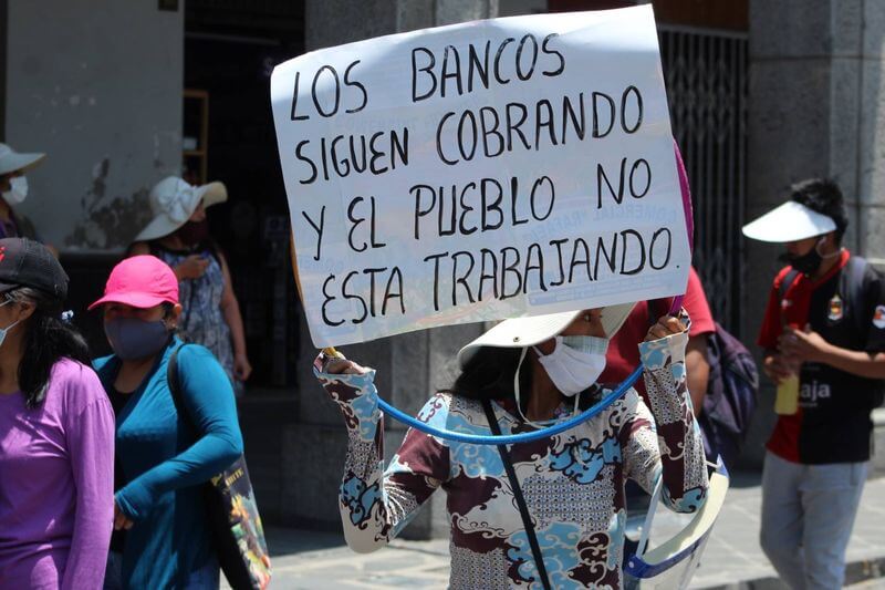 Protestantes exigieron dialogar con el alcalde de Camaná.