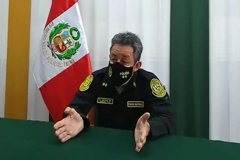 General PNP Segundo Mejía pide que policía “sea hombre” .