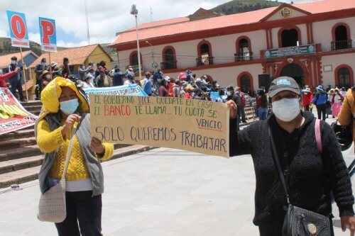 Desesperación por crisis.