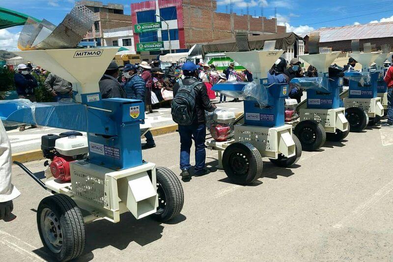 Lucen sus molinos picadores y las tinas preprensa.