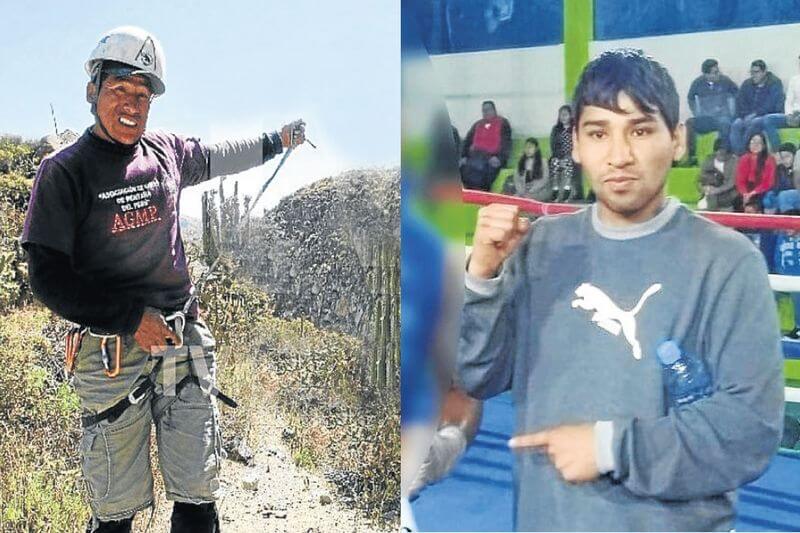 Conocido rescatista encontró al deportista en un lugar de mucha vegetación.