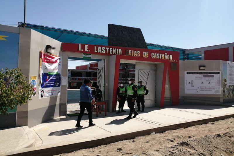 Detenidos fueron trasladados a la Corte Superior de Justicia de Tacna.