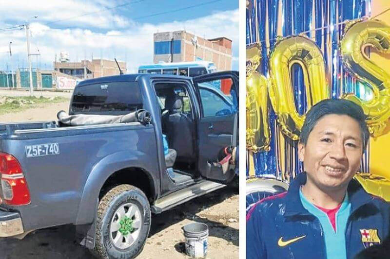 Operador desapareció con su moderna camionetaOperador desapareció con su moderna camioneta