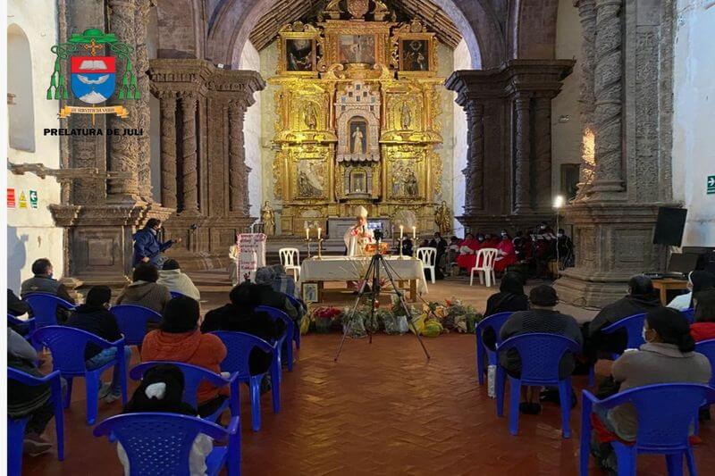 Realizan primera misa en el templo San Juan de Letrán.