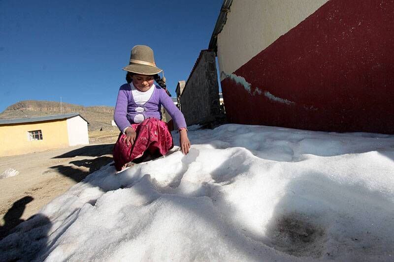 Sensación de frío seguirá agudizándose en la región Arequipa.