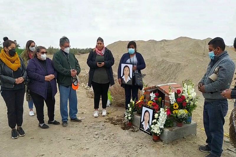 Familia de Judith Machaca levantó gruta en su honor y hoy estarán en diligencia.