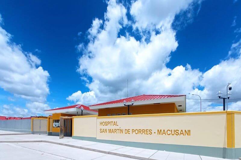 Hospital de San Martín de Porres de Macusani.