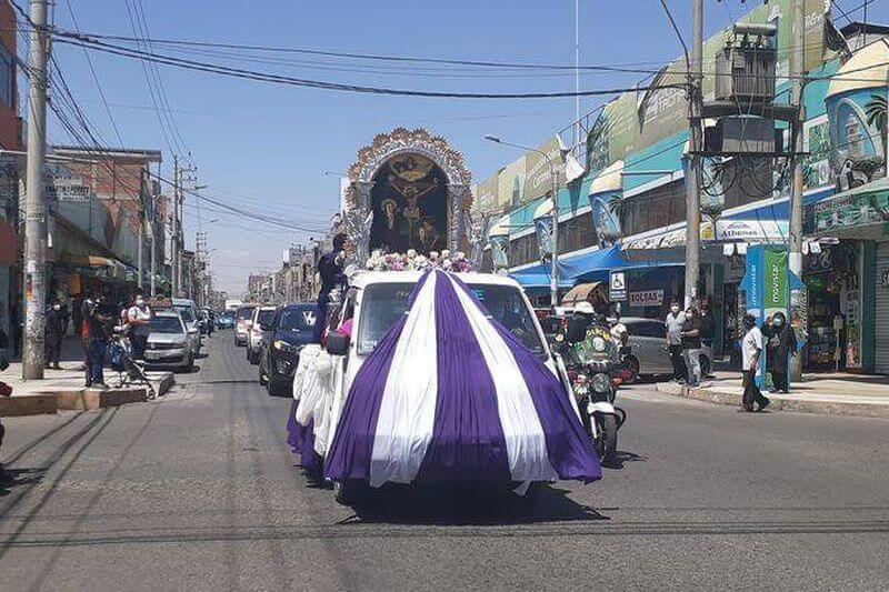 Tradicional procesión se suspendió debido a la emergencia por la COVID-19.