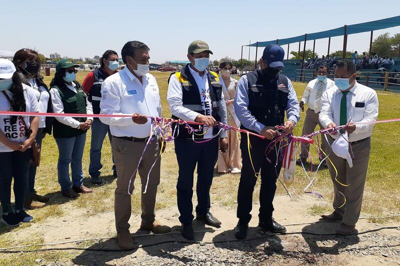 Funcionarios de Tacna y Arequipa inauguraron actividad en campo La Agronómica.