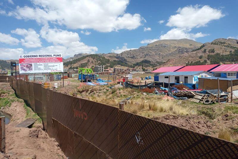 Trabajos de Hospital de Jayllihuaya están paralizados.