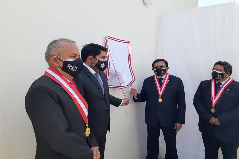 Presidente del JNE, José Salas Arenas, inauguró oficina desconcentrada en Tacna.