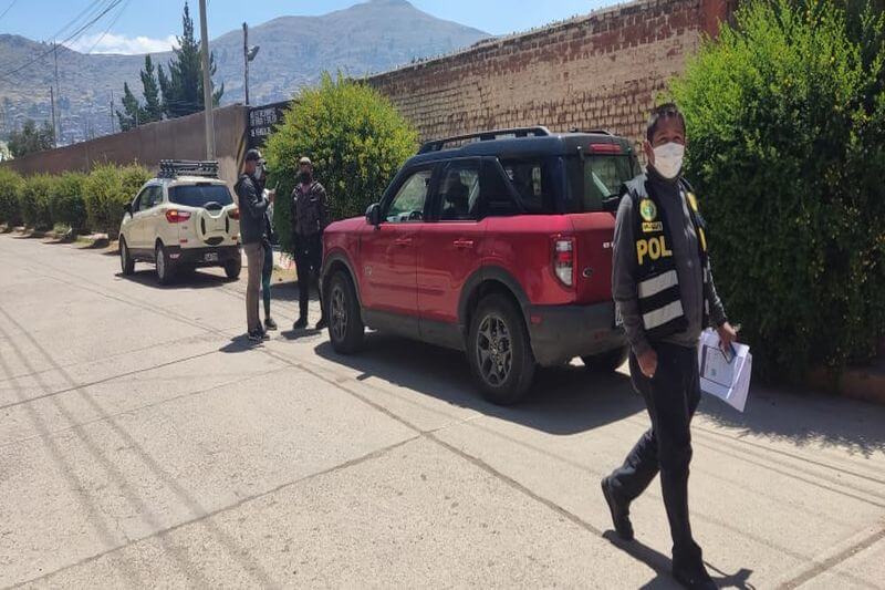 Zona de la intervención en la ciudad de Puno.