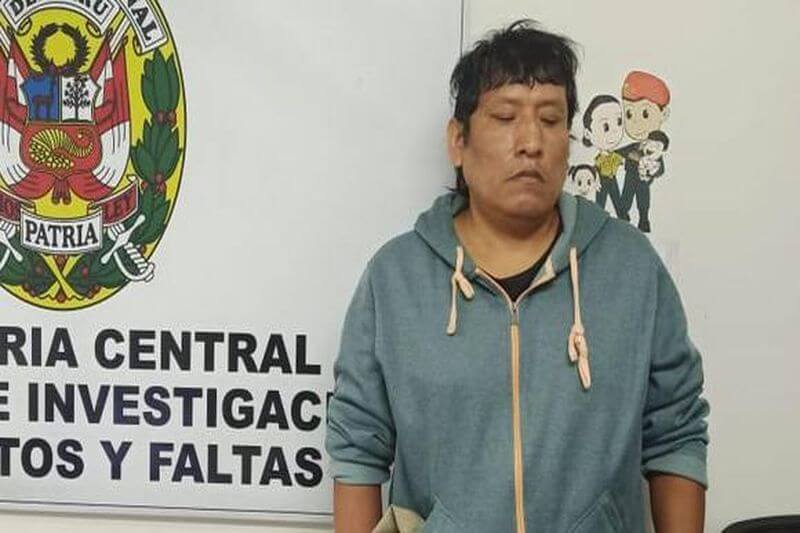 Delincuente Carlos José Machaca fue capturado al infringir toque de queda.