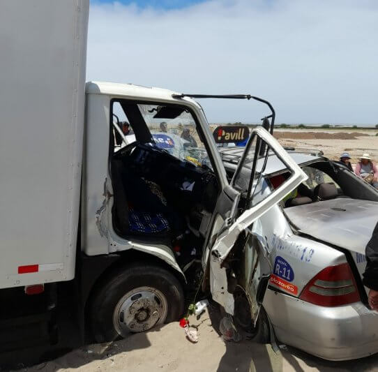 Accidente ocurrió en la carretera Costanera.