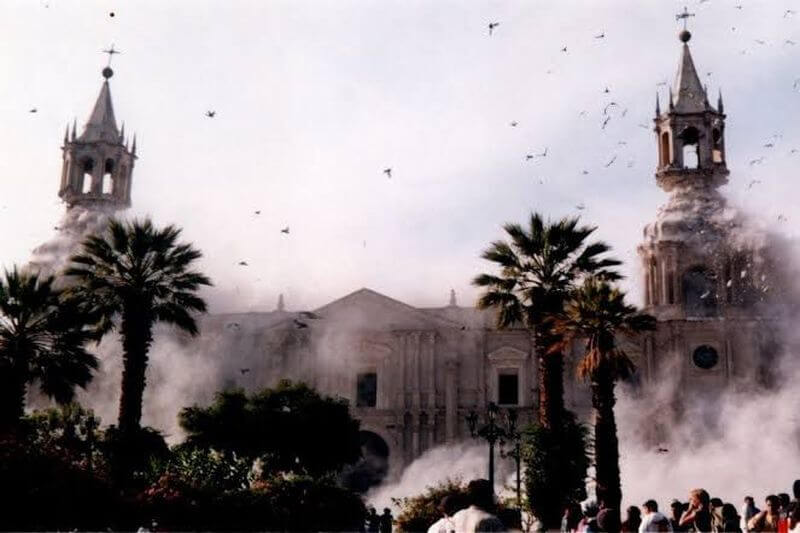 El 23 de junio del 2001 se registró un terremoto de magnitud 6.9 en Arequipa.