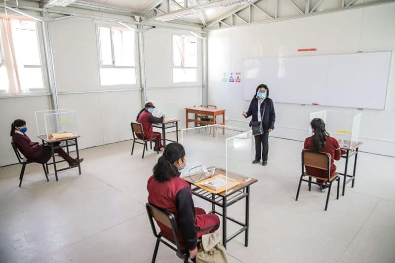 Escolares se prepararán para el retorno a las aulas.