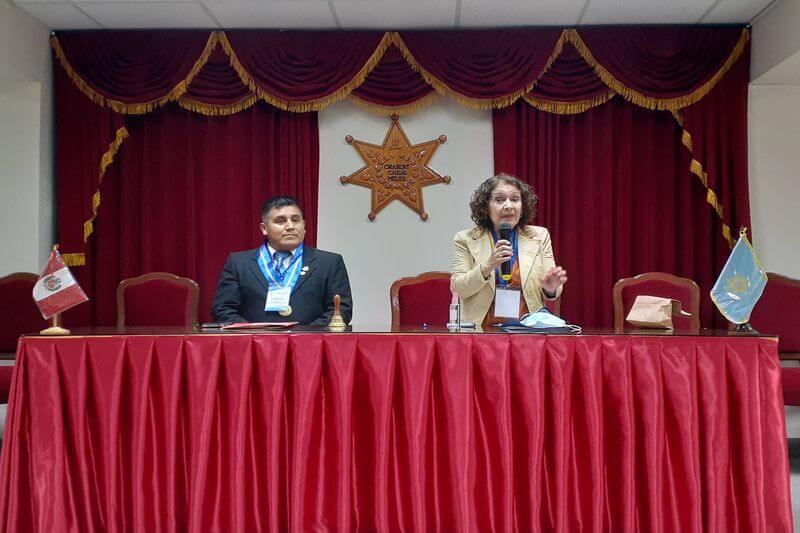 Decana nacional encabeza asamblea en Tacna.