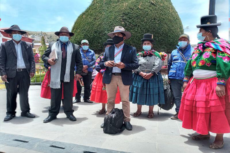 Llegaron a Puno para aclarar las acusaciones.