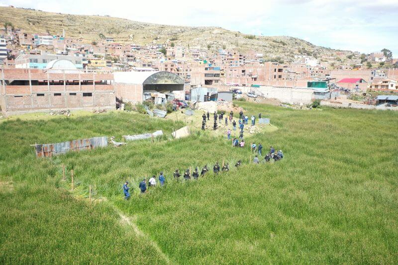 También se conoció la delimitación del lago Titicaca.