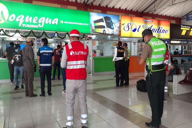 Plan fue lanzado en el terminal terrestre Odría.