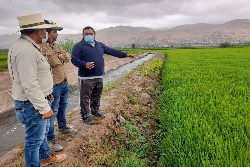 Agricultores recibieron información sobre el uso de productos naturales.