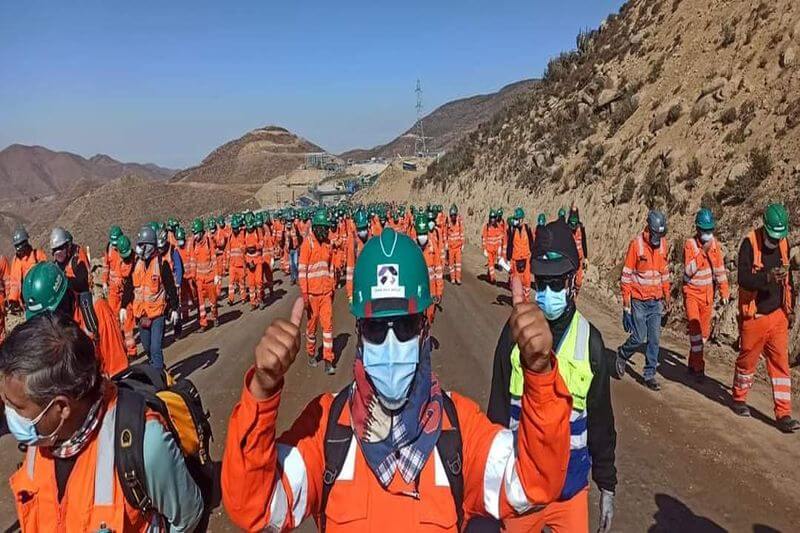 Trabajadores protestaron por situación que afrontan.