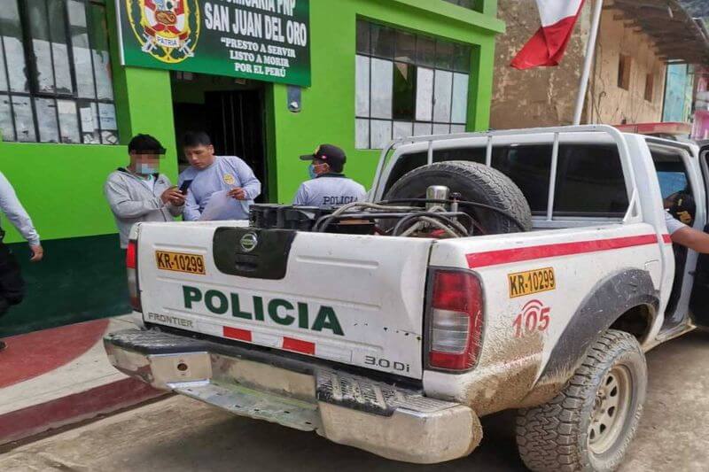 Comisaría donde se hizo la entrega de los menores.