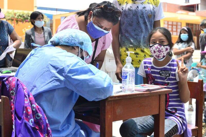 Padres de familia no llevan a menores a los vacunatorios de Tacna.