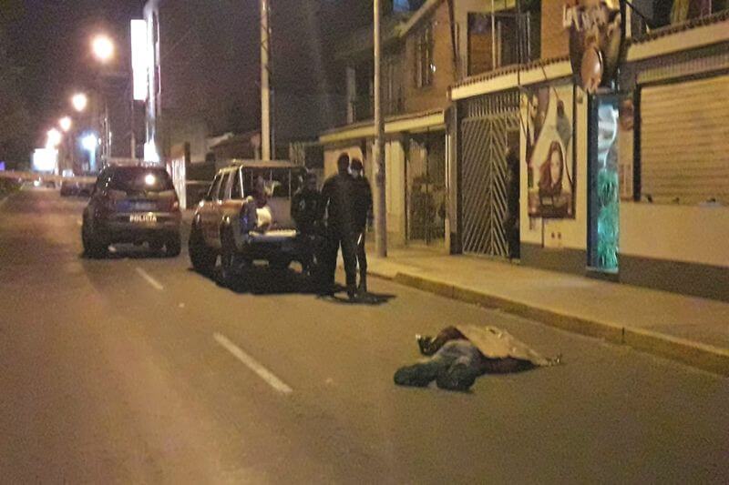 Presunto crimen se registró en la avenida Perú la tarde de ayer.
