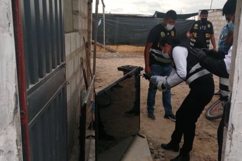 Policías de Depincri capturaron a banda la tarde de este sábado en su guarida.