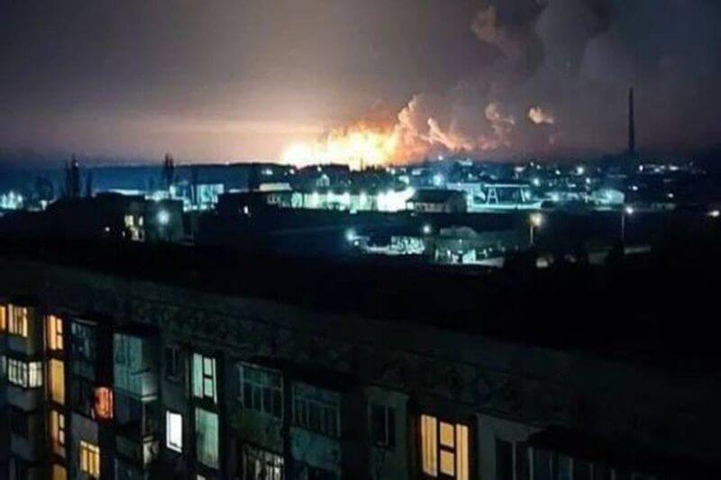 El segundo día de ataques se vivieron cerca a Kiev.